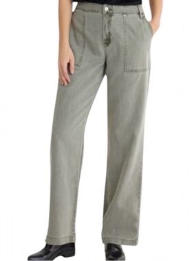 Reitmans Sage Green Straight Leg Utility Pants New Norm Gorp Earth Core